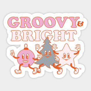 Groovy and Bright Sticker